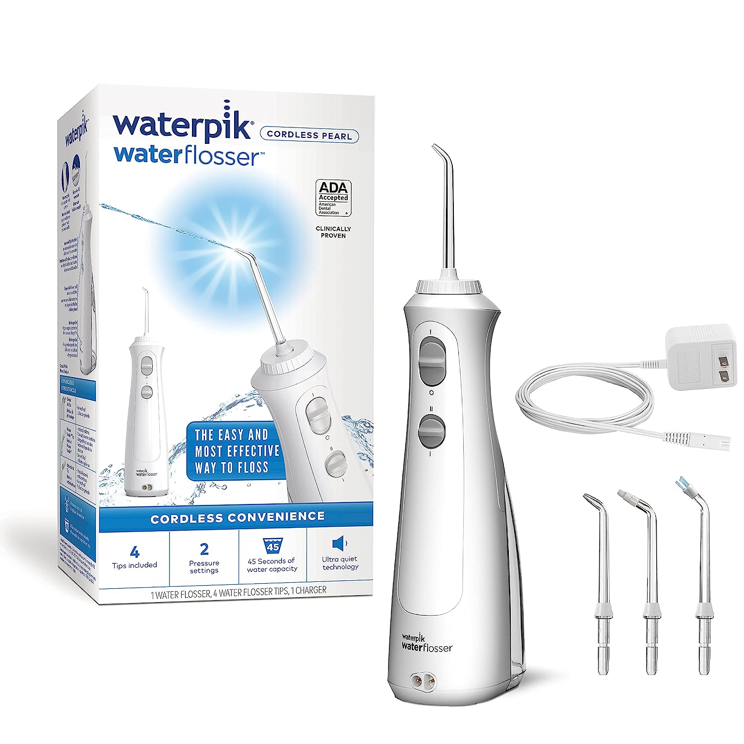 Waterpik Cordless Pearl Rechargeable - soolyfe