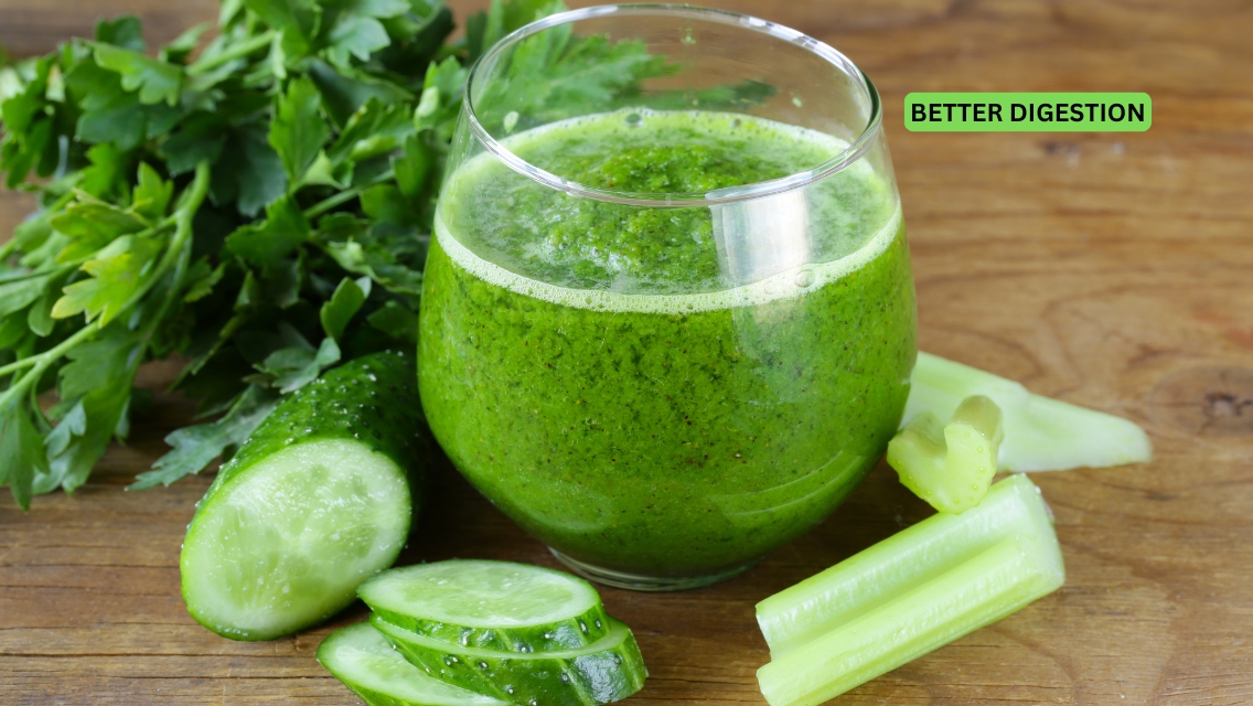 JUICE YOUR WAY TO BETTER DIGESTION – NATURAL REMEDIES FOR BLOATING AND GUT HEALTH
